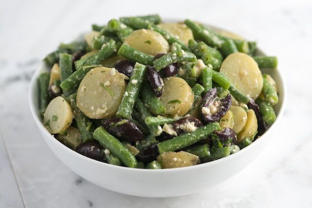 Fresh green bean salad5