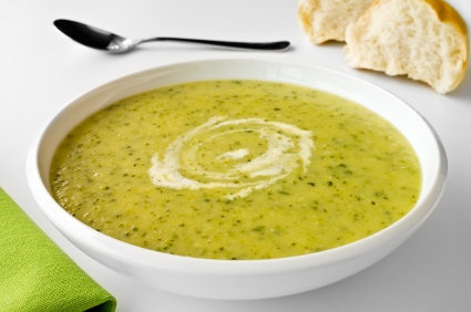 green zucchini soup1